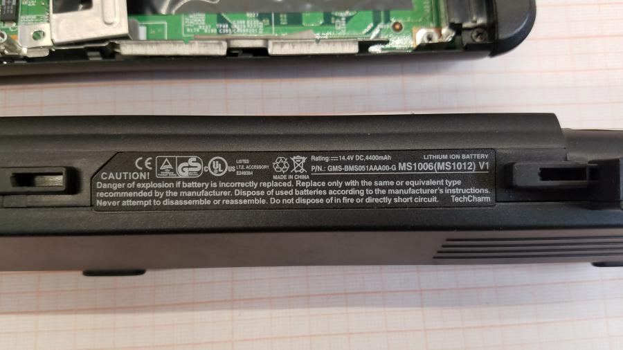 089-122-015 Ноутбук MSI MEGABOOK S310 MS-1312 #12