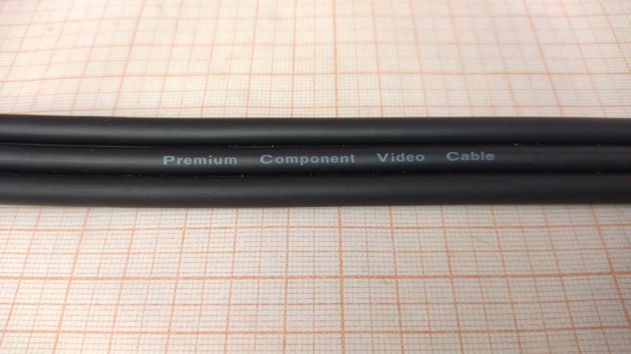 111-907-001 RCA audio cable  3m/2x3RCA BL #3