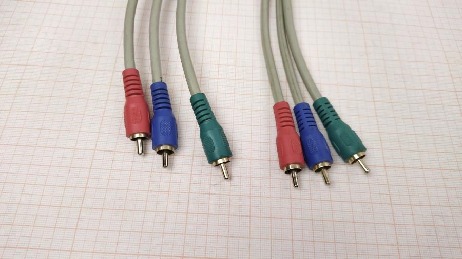 111-905-002 RCA audio cable  3m/2x3RCA #2