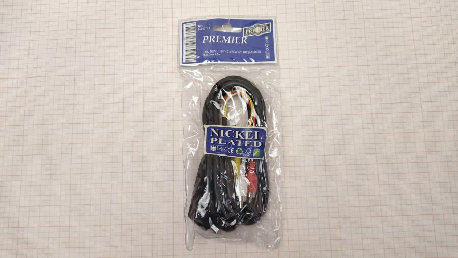111-914-001 RCA video cable PREMIER 5-017 1.5 #1