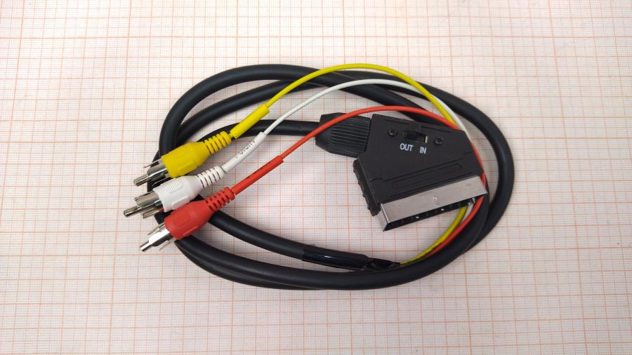 111-914-001 RCA video cable PREMIER 5-017 1.5 #4