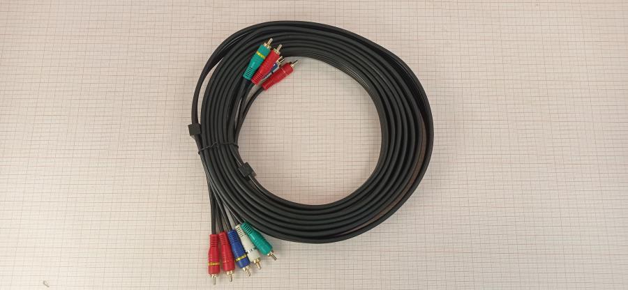 111-908-001 RCA audio cable  5m/2x5RCA #2