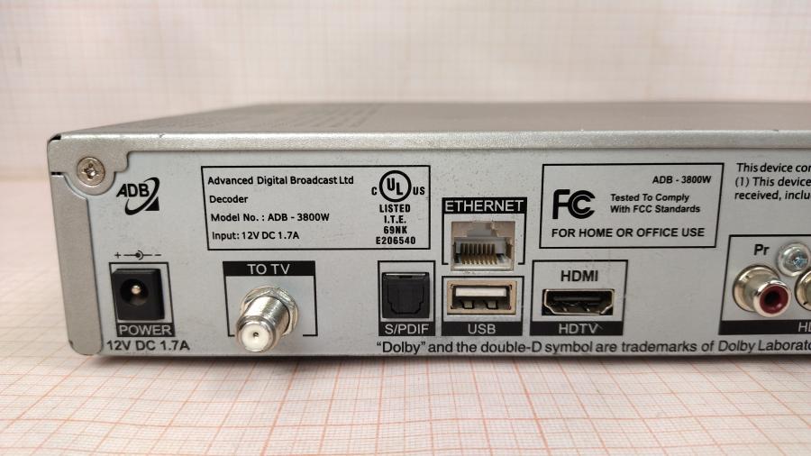111-929-002 IPTV приставка ADB ADB-3800W #10