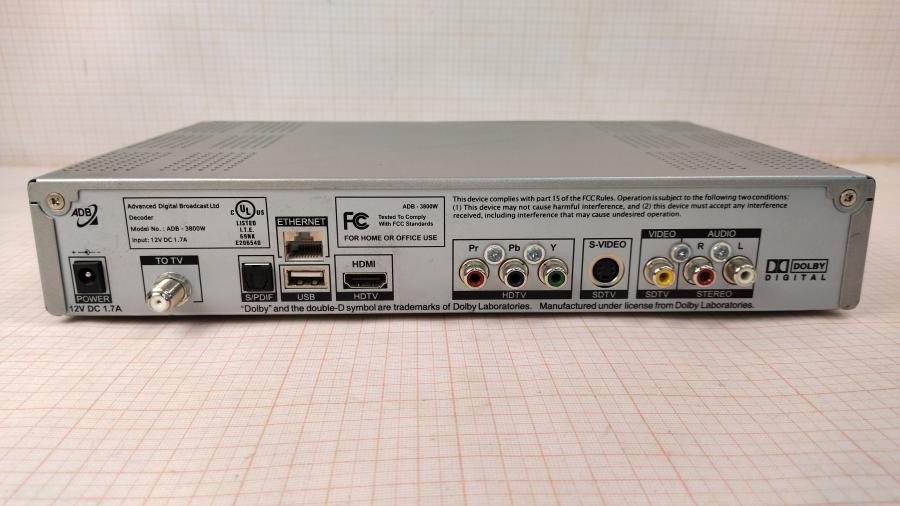 111-929-003 IPTV приставка ADB ADB-3800W #8