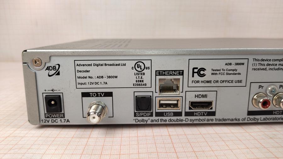 111-929-003 IPTV приставка ADB ADB-3800W #9