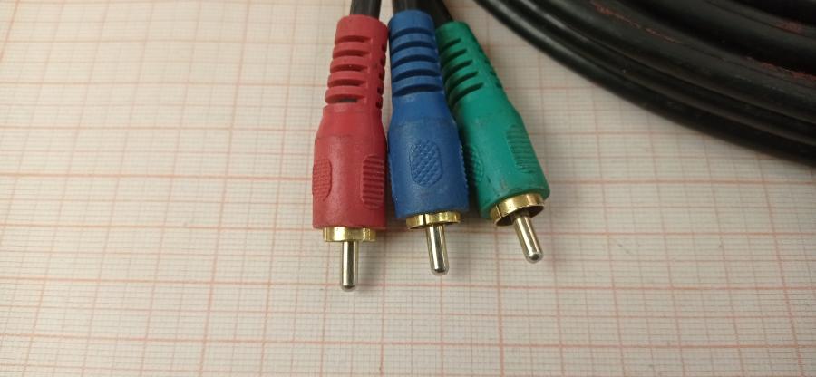 111-935-001 RCA audio cable  5m/2x3RCA #3