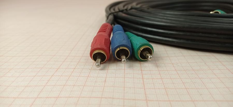 111-935-001 RCA audio cable  5m/2x3RCA #4