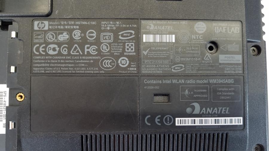 071-015-004 Ноутбук HP COMPAQ nc6400 #11