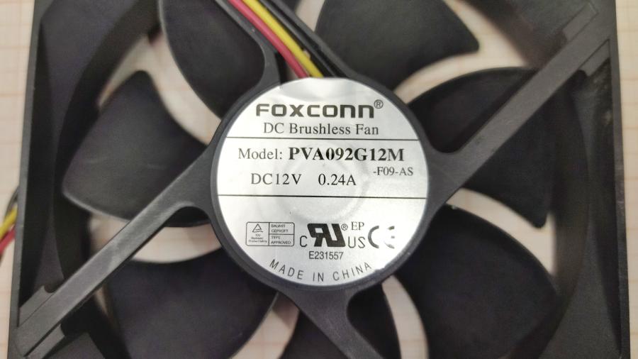 165-746-001 Вентилятор FOXCONN PVA092G12M-F090AS #2