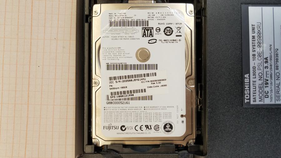 089-024-001 Ноутбук TOSHIBA Satellite L300D-10B #13