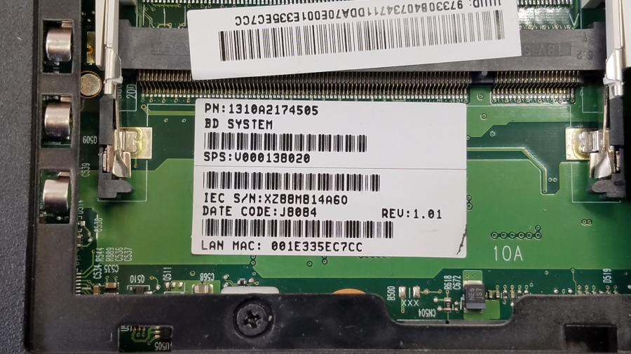 089-024-001 Ноутбук TOSHIBA Satellite L300D-10B #14