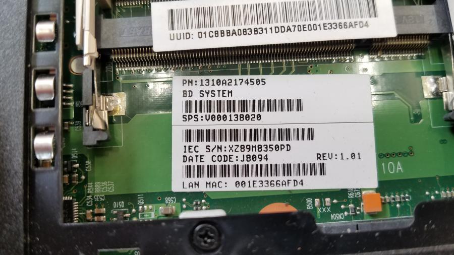 089-024-003 Ноутбук TOSHIBA Satellite L300D-10B #13