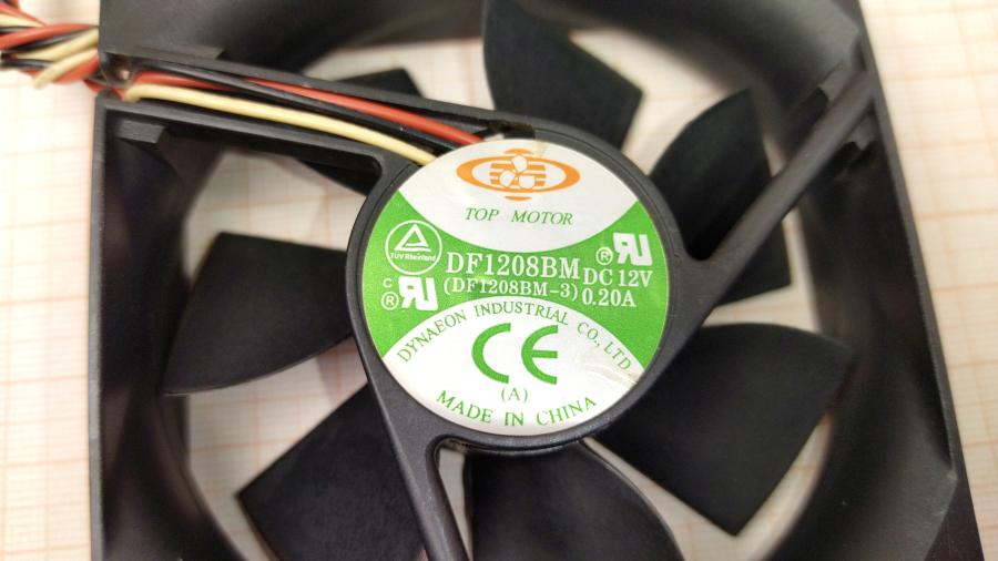 165-756-001 Вентилятор Top Motor DF1208BM-3 #2