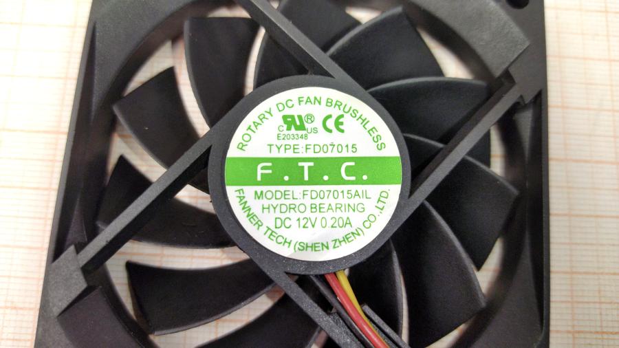 165-759-001 Вентилятор  FD07015AIL #2