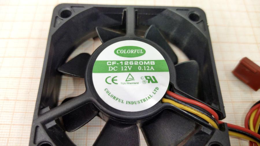 165-761-001 Вентилятор  CF-12620MB #2