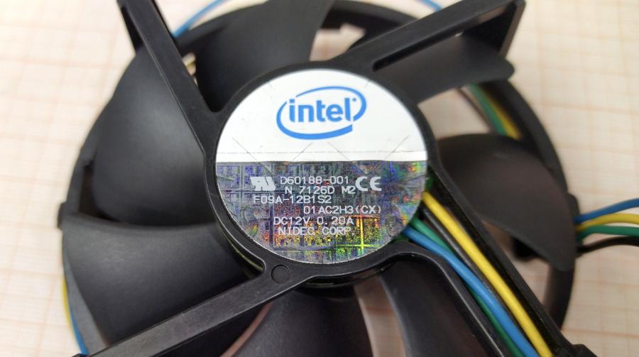165-764-001 Вентилятор INTEL F09A-12B1S2 #2