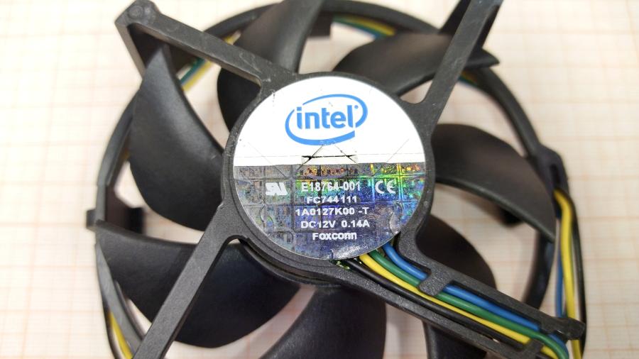 165-765-001 Вентилятор INTEL 1A0127K00-T #2
