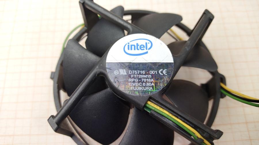 165-766-001 Вентилятор INTEL RPG-7018A #2