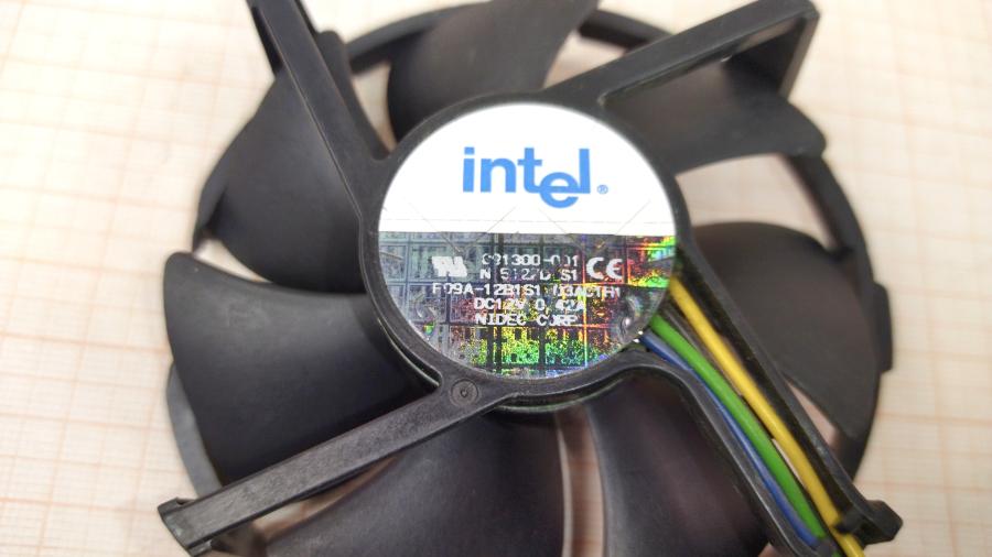 165-773-001 Вентилятор INTEL F09A-12B1S1 #2