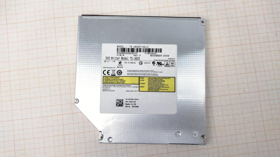 165-787-001 Привод SATA Slim TSST(TOSHIBA-SAMSUNG STORGE TECHNOLOGIES) TS-U633F/DELH #2