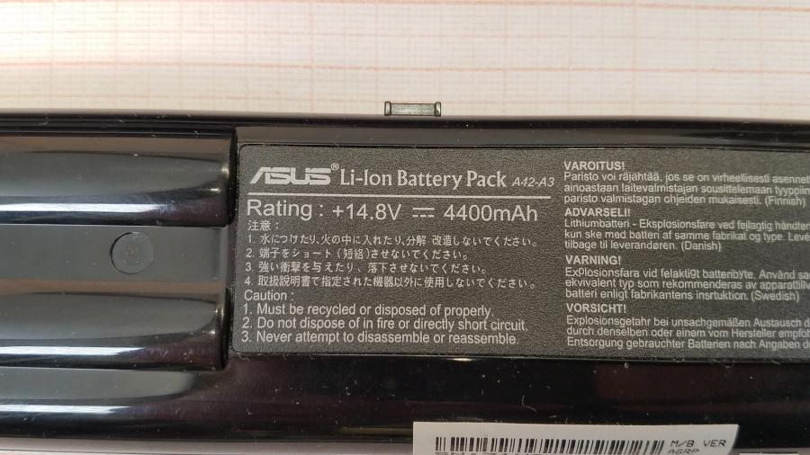 089-038-001 Ноутбук ASUS A6R #12
