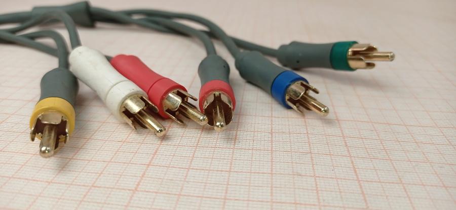 165-792-001 Кабель интерфейсный MICROSOFT Xbox 360 AV Cable #7