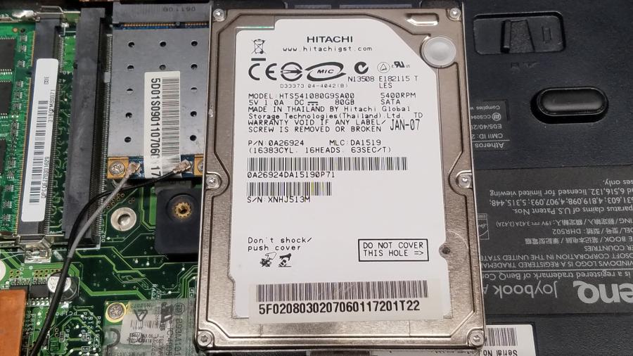 089-079-002 Ноутбук BENQ Joybook A51E-R16 #13