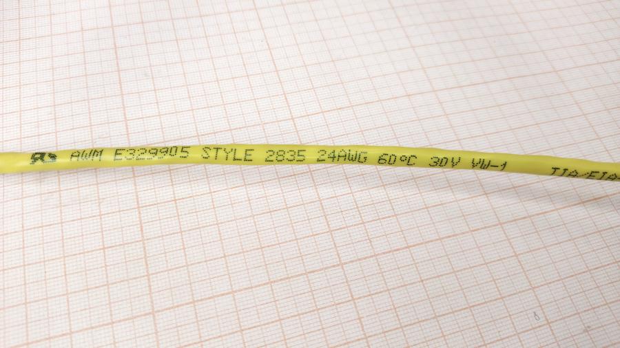 111-942-001 Кабель Patch Cord  E329905 1.5M #3