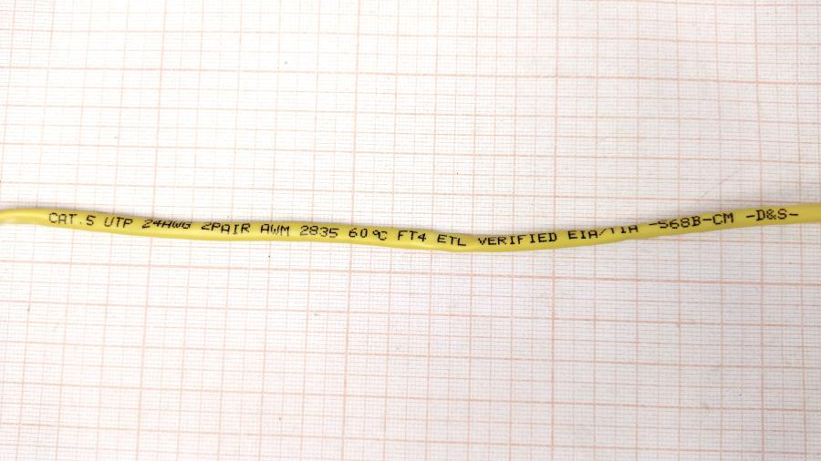 111-945-001 Кабель Patch Cord  UTP Cat.5e 1.5M #4