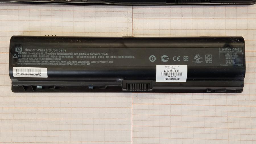 089-012-005 Ноутбук HP Pavilion dv6000 (dv6251eu) #14