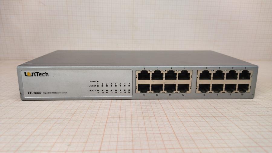 177-087-001 Коммутатор неуправляемый Lantech FE-1600 #2