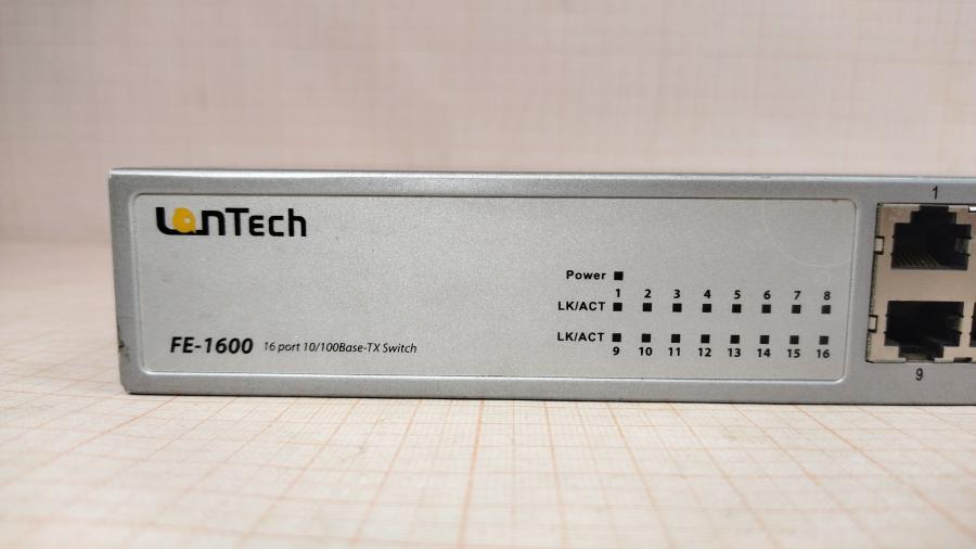 177-087-001 Коммутатор неуправляемый Lantech FE-1600 #3