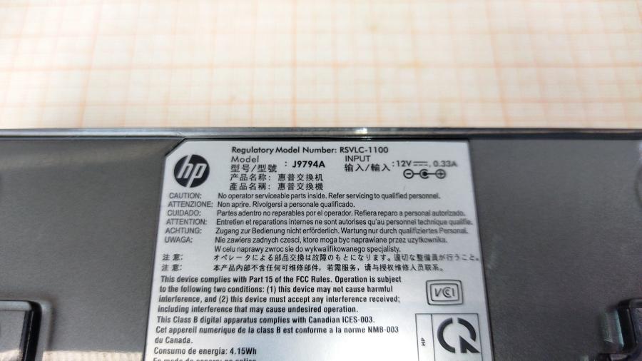 177-090-003 Коммутатор неуправляемый HP V1405-8G (J9794A) #8