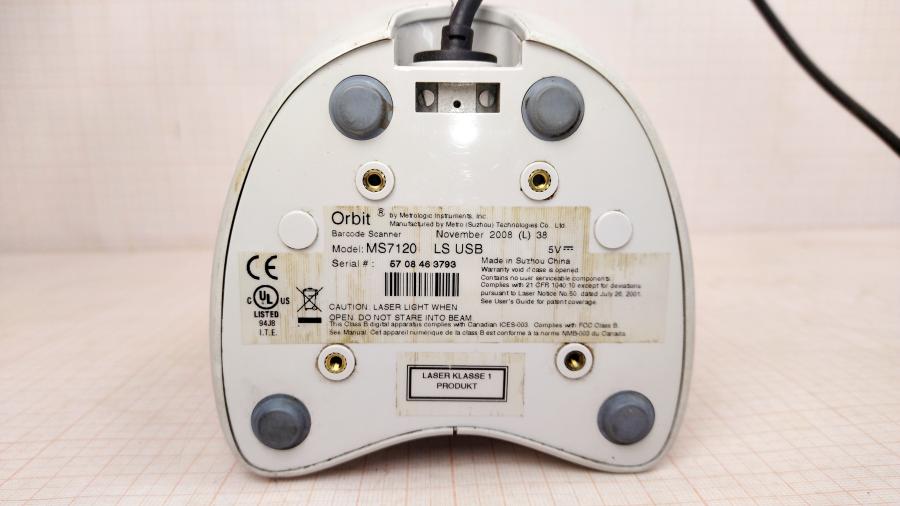177-094-001 Сканер штрих-кода Metrologic ORBIT MS 7120 LS USB #9