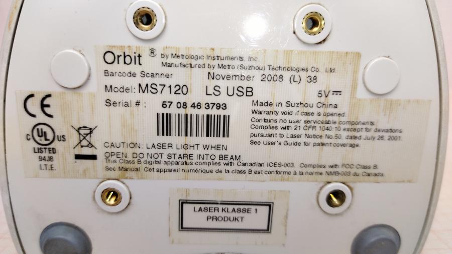 177-094-001 Сканер штрих-кода Metrologic ORBIT MS 7120 LS USB #10