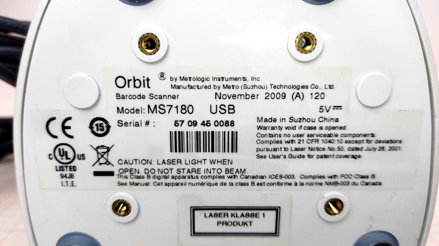 177-095-001 Сканер штрих-кода Metrologic ORBIT MS 7180 USB #10