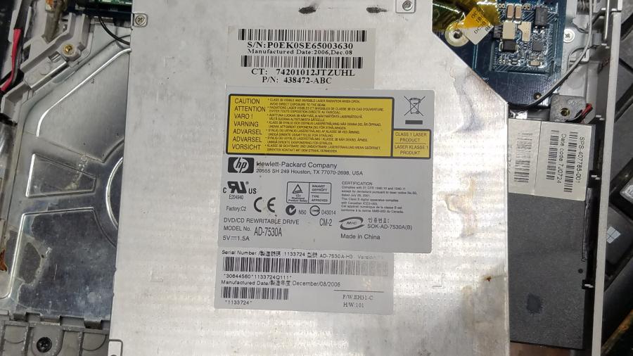 089-085-006 Ноутбук HP G5042EA #21