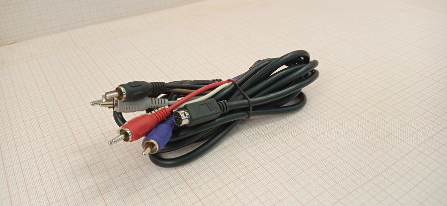 165-837-001 Кабель интерфейсный  2.5m / S-Video-RCA #1