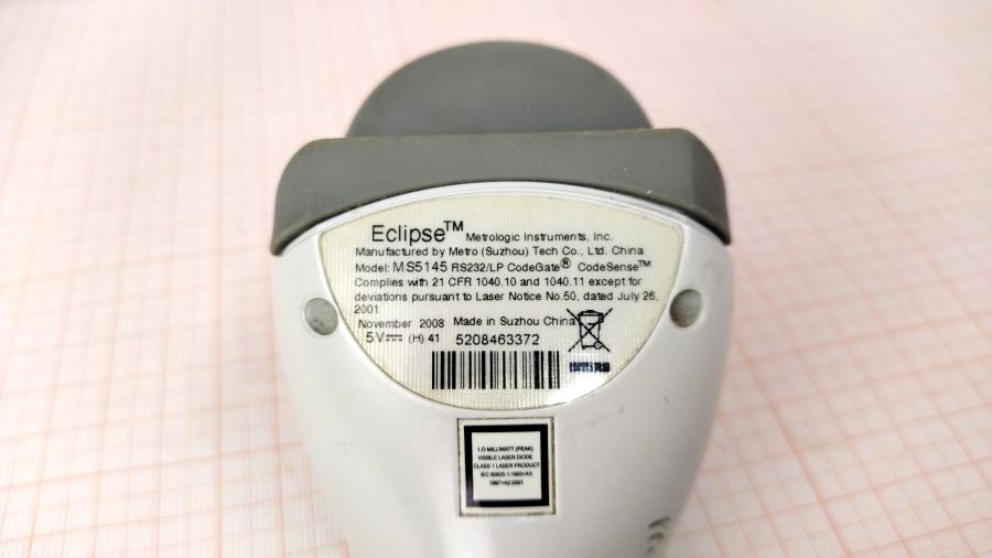 177-100-001 Сканер штрих-кода Honeywell Eclipse MS 5145 RS232/LP #4