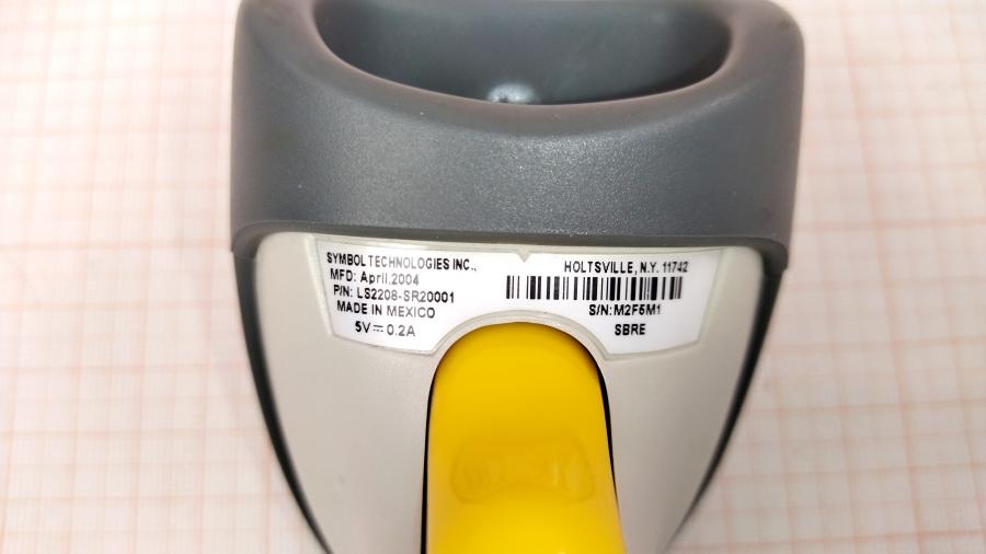 077-191-001 Сканер штрих-кода SYMBOL LS2208-SR0001 #4