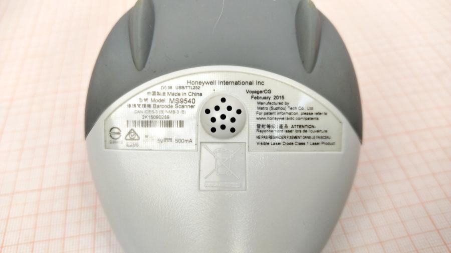 077-193-001 Сканер штрих-кода Honeywell MS9540 USB/TTL232 #4