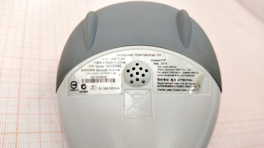 077-193-002 Сканер штрих-кода Honeywell MS9540 USB/TTL232 #4