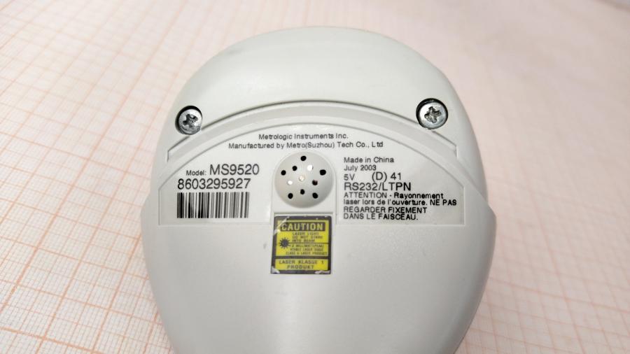 077-195-001 Сканер штрих-кода Metrologic MS9520 RS232/LTPN #4
