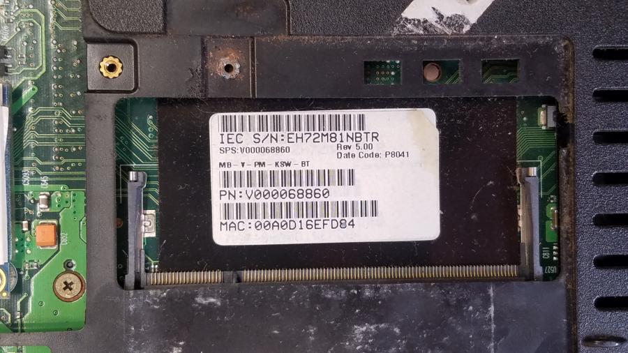 089-059-002 Ноутбук TOSHIBA SATELLITE A100-011 #16