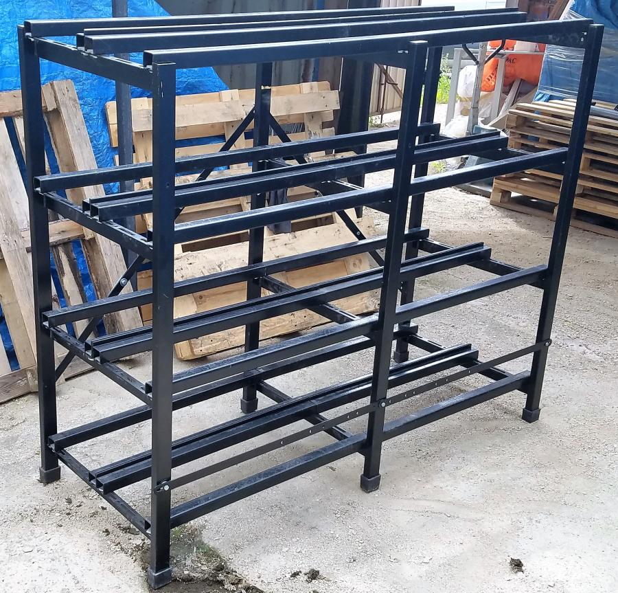 203-004-001 Стеллаж для аккумуляторных батарей ALPHA PASSONI 16L #1