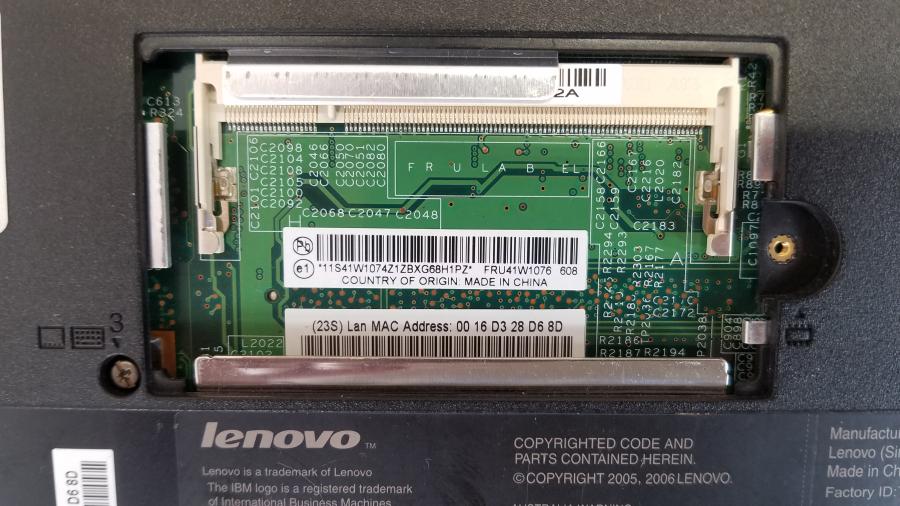 113-028-003 Ноутбук IBM ThinkPad R51e #12