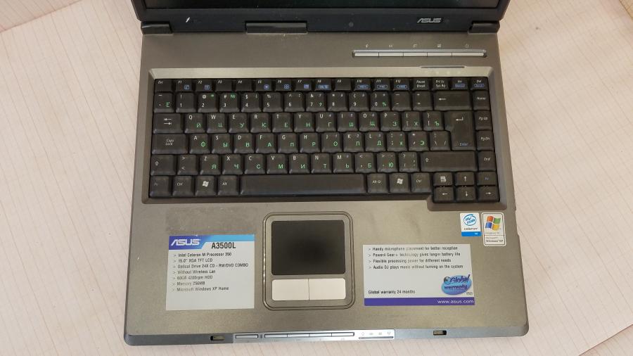 071-023-001 Ноутбук ASUS A3500L #3