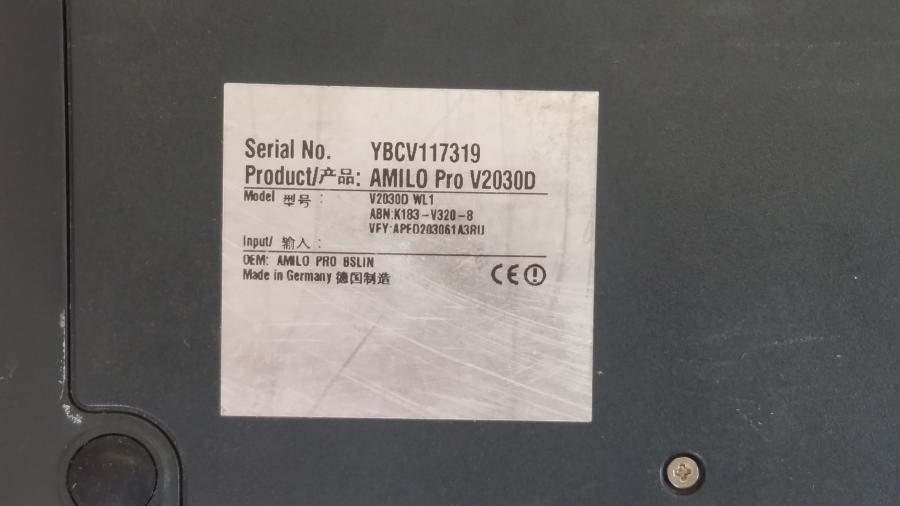 097-015-001 Ноутбук FUJITSU-SIEMENS AMILO Pro V2030D #11