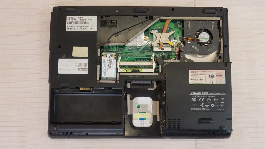 089-120-001 Ноутбук ASUS X51R #12