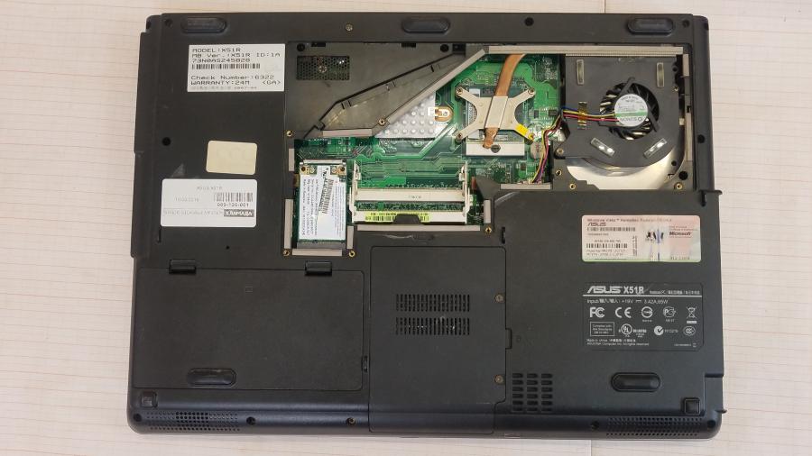 089-120-001 Ноутбук ASUS X51R #15